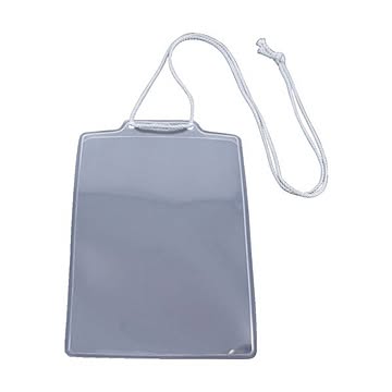まとめ TRUSCO イベント用名札ハガキサイズ グレー TNH-10-GY 1袋10枚 ×10セット