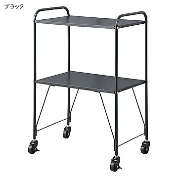 ラック 組立式 サイドワゴン LFS-883 幅53x奥行35x高さ75.5cm 東谷