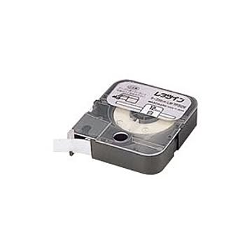 （まとめ） マックス チューブマーカー・レタツイン専用消耗品 テープカセット LM-TP305W 白ラベル 1巻8m入 【×3セット】