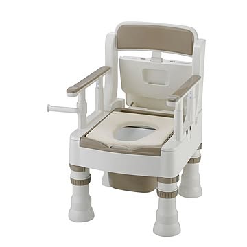 リッチェル ポータブルトイレ きらくミニでか MY型アイボリー