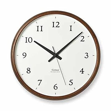 Lemnos レムノス Centaur Clock セントール クロック PC21-05 掛時計 掛け時計 ウォールクロック スイープムーブメント スイープセコンド 音がしない 壁掛け時計