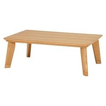 LINO こたつテーブル 長方形 薄型ヒーター 木製 幅105cm