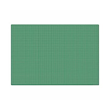 (まとめ）ライオン事務器 カッティングマット再生オレフィン製 両面使用 900×620×3mm グリーン CM-90S 1枚【×3セット】