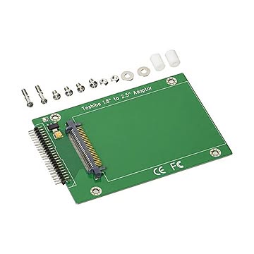 (まとめ)変換名人 1.8"HDD→2.5"HDD変換(固定) IDE-18A25AF【×3セット】