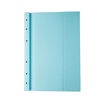 （まとめ） 美濃商会 プロテクトファイル プロテクト台紙スリム（5mmケース用） 7020 青 1冊入 【×3セット】