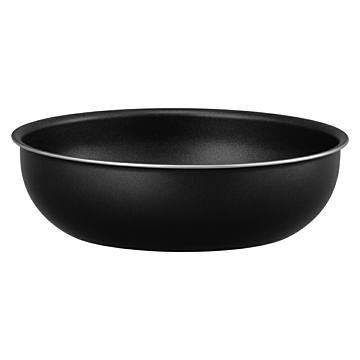 ダイヤモンドコートパン 炒め鍋26cm IH・ガス火対応 NTF-SEI26W ブラックメタリック