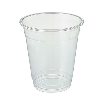 （まとめ）TANOSEE リサイクルPETカップ（広口）420ml（14オンス）1パック（50個）【×10セット】