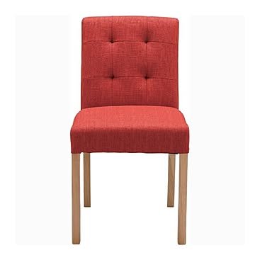 東谷 ダイニングチェア W44×D56×H82×SH48 レッド