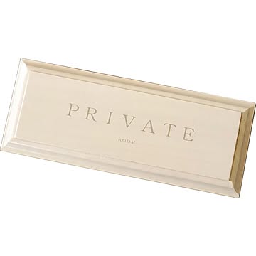木製 ドアプレート TOILET BATH PRIVATE 案内板 BREAブレア