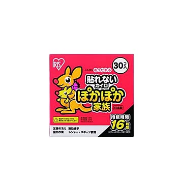 （まとめ） アイリスオーヤマ ぽかぽか家族 貼れないタイプ レギュラー 【×5セット】