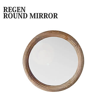 【送料無料】鏡 ミラー 姿見 立てかけミラー ウォールミラー レーゲン REGEN ROUND MIRROR 丸型 円形ミラ— シンプル モダン mosh ガルト