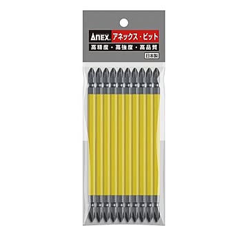 ANEX AC-14M-2X150 カラービット10本組 （+）2X150
