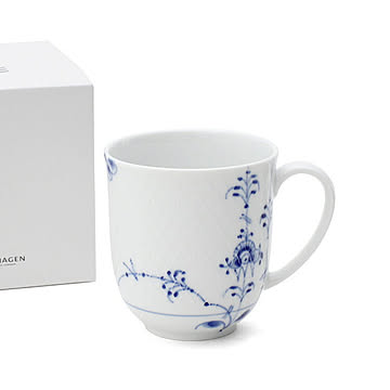 ロイヤルコペンハーゲン 2500 ブルーパルメッテ 497 マグカップ 280ml Royal Copenhagen Blue Palmette