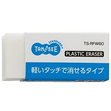 （まとめ） TANOSEE 消しゴム 小 1個 【×100セット】