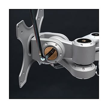 サンコー 4軸式スウィベルモニターアーム2 MARM7220S