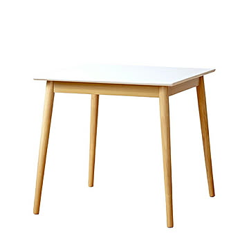 ダイニングテーブル IW-470 組立式 幅75x奥行75x高さ71.1cm 岩附