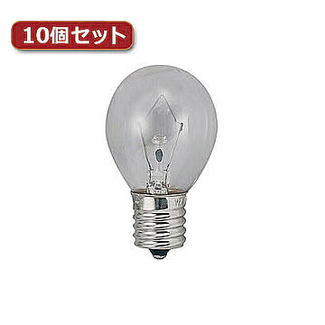 YAZAWA ミニランプ S35 E17 25W形 クリア10個セット S351722CX10 管理No. 4560352860135