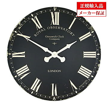 イギリス ロジャーラッセル 掛け時計 [XL/GRNWCH/BLK] ROGER LASCELLES Large clocks ラージクロック 正規輸入品