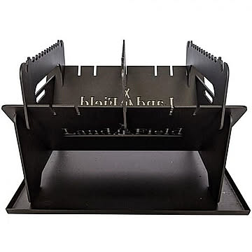 Land Field 焚き火台 灰受皿付き バーベキューコンロ BBQ 収納バッグ付き 厚み3mm オール鉄製 重厚で頑丈 LF-BS010