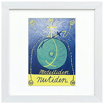 額絵 Primordial Chaos No.12 ヒルマ・アフ・クリント 28x28cm 三幸