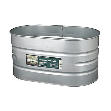 タンク GALVANIZED TANK OVAL L NBZ-0674L 幅900x奥行500x高さ450mm ダルトン