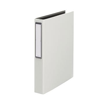 （まとめ）ライオン事務器リングファイル(アコルデ) A4タテ 2穴 290枚収容 背幅48mm ライトグレー RF-33DCL 1冊 【×5セット】