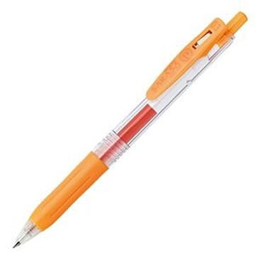 （まとめ） ゼブラ ゲルインクボールペン サラサクリップ 0.3mm オレンジ JJH15-OR 1本 【×60セット】