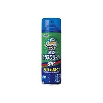 （まとめ）ジョンソン 激泡ガラスクリーナー480ml【×30セット】
