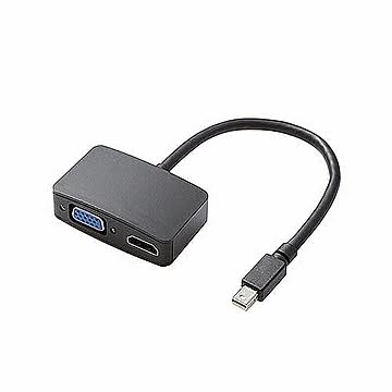 エレコム タブレット用映像出力ケーブル/VGAメス変換/0.15m TB-MDPHDVGABK 管理No. 4953103488120