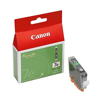 （まとめ） キャノン Canon インクタンク BCI-7eG グリーン 0371B001 1個 【×4セット】