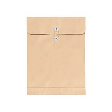 菅公工業 再生紙クラフト エコパッカー角0 120g／m2 ホ089 1パック（100枚）