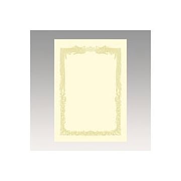 （まとめ） OA賞状用紙 クリーム賞状用紙・横書き 10-1078 10枚入 【×3セット】