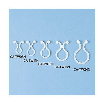(まとめ)サンワサプライ ケーブルタイ(ツイスト) CA-TW08N×10セット