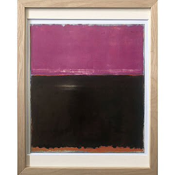 【bicosya/美工社】 Mark Rothko/マーク・ロスコ/ アートフレーム  Untitled 1953