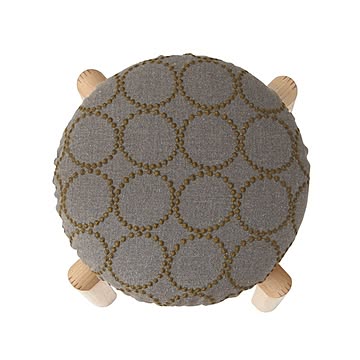 マッシュルームスツール専用ファブリックカバー　ミナペルホネン　tambourine エクリュ　グレー