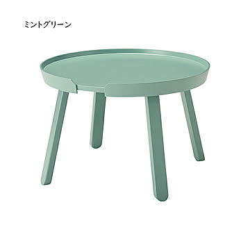 リビングテーブル 組立式 LT-84-M 幅600x奥行600x高さ400mm 桜屋工業