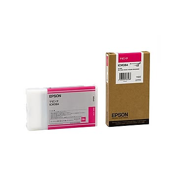 (まとめ) エプソン EPSON PX-P／K3インクカートリッジ マゼンタ 110ml ICM38A 1個  【×10セット】