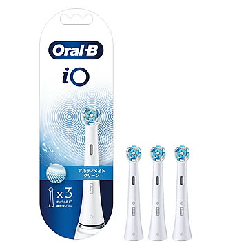BRAUN オーラルB 替えブラシ アルティメイト クリーン （3本入） ホワイト iORBCW-3EL
