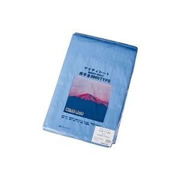 （まとめ）WING ACE ブルーシート 厚手 BS-2736M【×3セット】