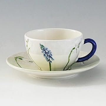 ジアン　アリス　ティーカップ＆ソーサー　14722PTH　洋食器　フランス　ボタニカル