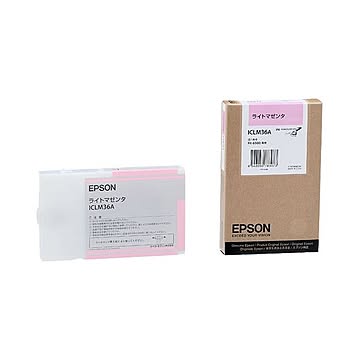 (まとめ) エプソン EPSON PX-P／K3インクカートリッジ ライトマゼンタ 110ml ICLM36A 1個  【×10セット】