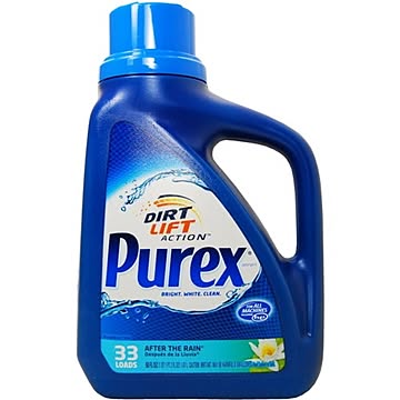 輸入洗剤 PUREX ピューレックス アフターザレイン 1470ml×6本セット アメリカ製 〔洗濯用品 ランドリー用品〕