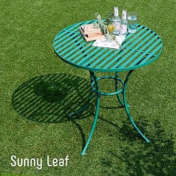 アイアン製ラウンドテーブル単品販売 「Sunny Leaf（サニーリーフ）」 SPL-9000
