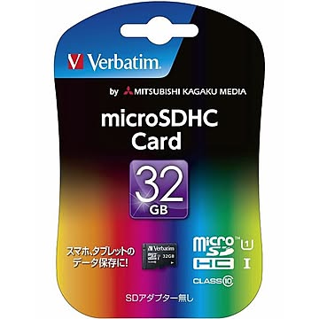三菱ケミカルメディア Micro SDHC Card 32GB Class10 MHCN32GJVZ2