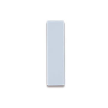 (まとめ) ライオン事務器 人名プレート裏面マグネット付 W22×H82×D5mm 灰 No.10 1パック（10枚） 【×10セット】