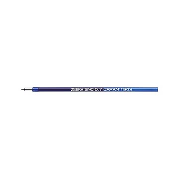 （まとめ） ゼブラ 油性ボールペン 専用替芯 0.7mm 青 SNC-0.7芯 【×50セット】