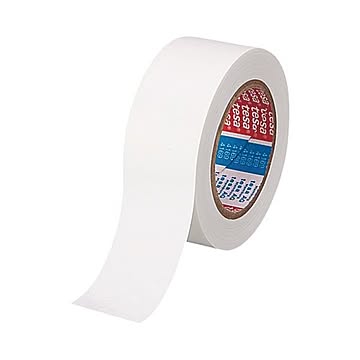 (まとめ) テサテープ ラインテープ 50mm×33m 白 4169PV8シロ 1巻 【×3セット】