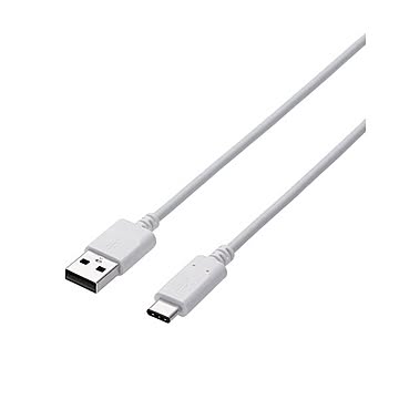 【5個セット】エレコム スマートフォン用USBケーブル/USB(A-C)/認証品/1.0m/ホワイト MPA-AC10NWHX5