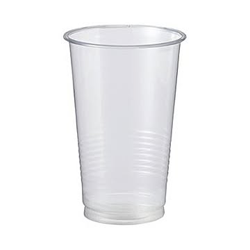 （まとめ）TANOSEE リサイクルPETカップ 420ml（14オンス）1パック（50個）【×20セット】