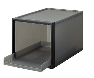 like-it ライクイット Closet System クローゼットシステム トレー(L) CS-T6 クローゼット収納 収納ケース 収納ボックス 抜け落ち防止構造